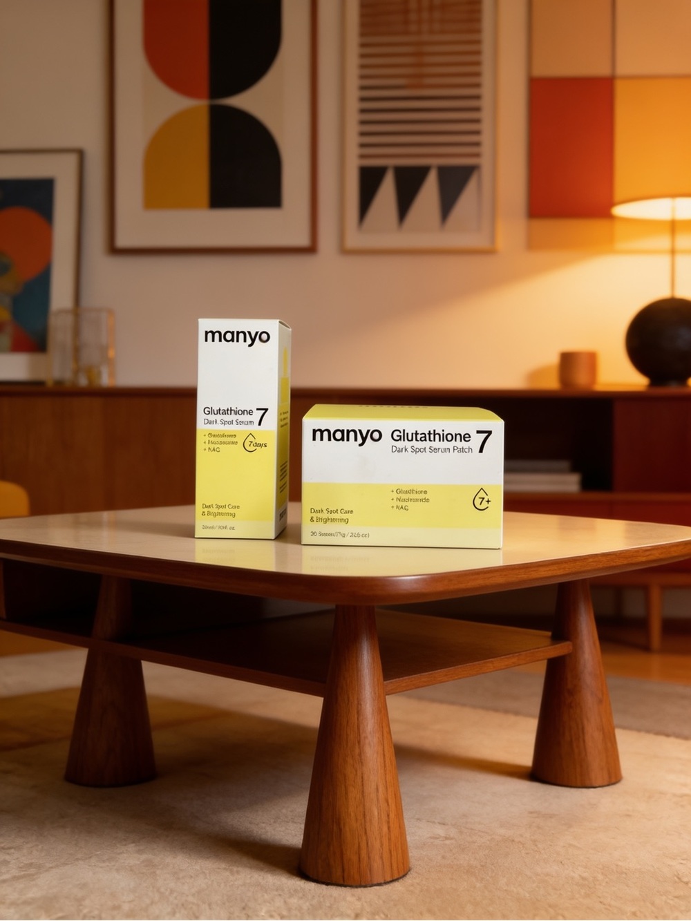 Manyo Glutathione 7 Dark Spot Serum Patch — Yellow